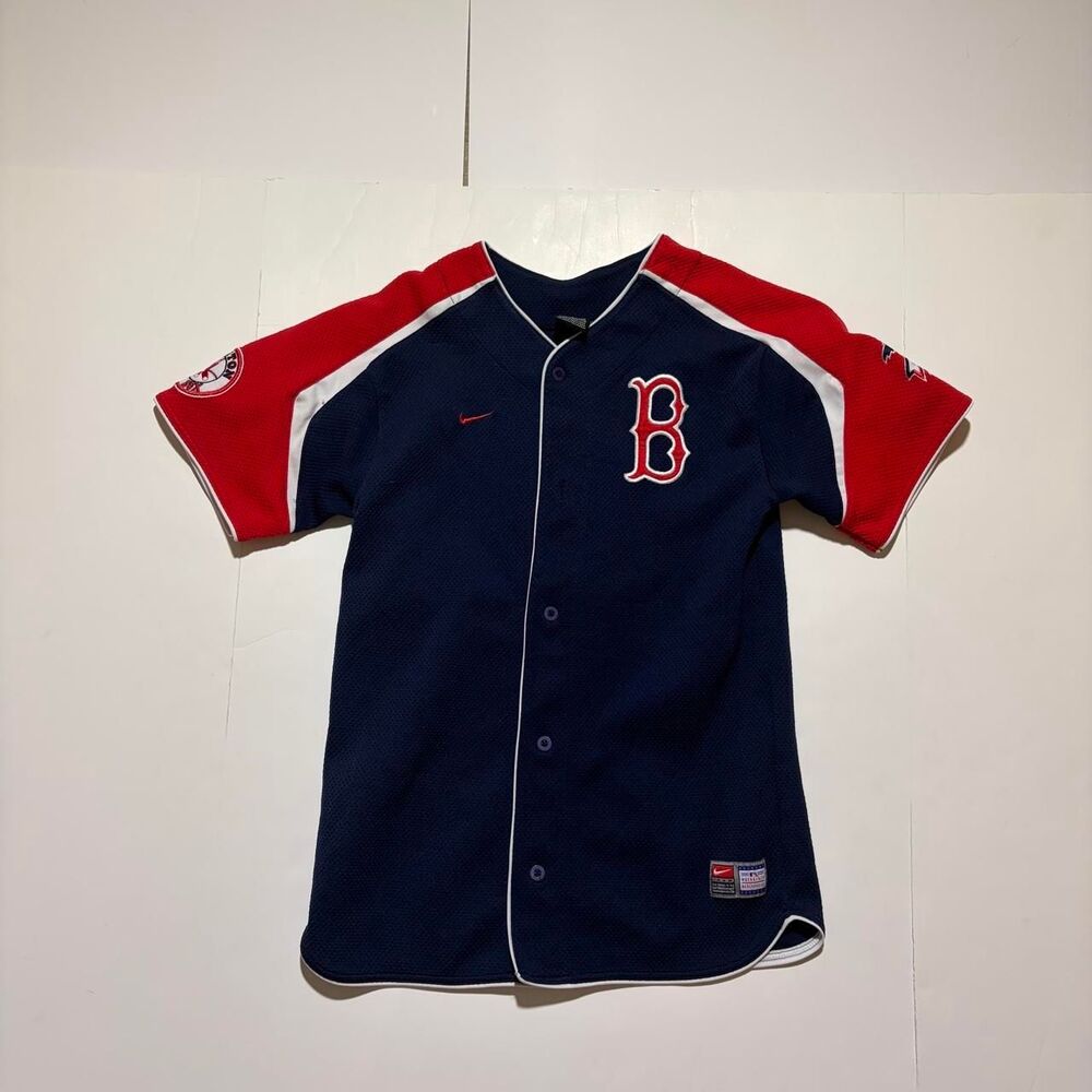Nike Navy and Blue Jersey
